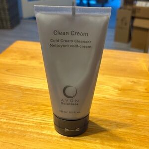 Avon Clean Cream Cold Cream Cleanser - Light Gray Tube